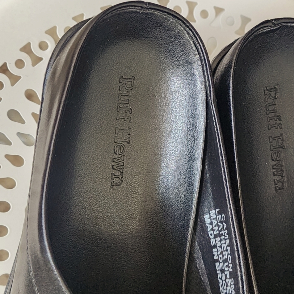 Ruff Hewn Cameron Slip on Women's Black Shoes Size 9M - Picture 6 of 8